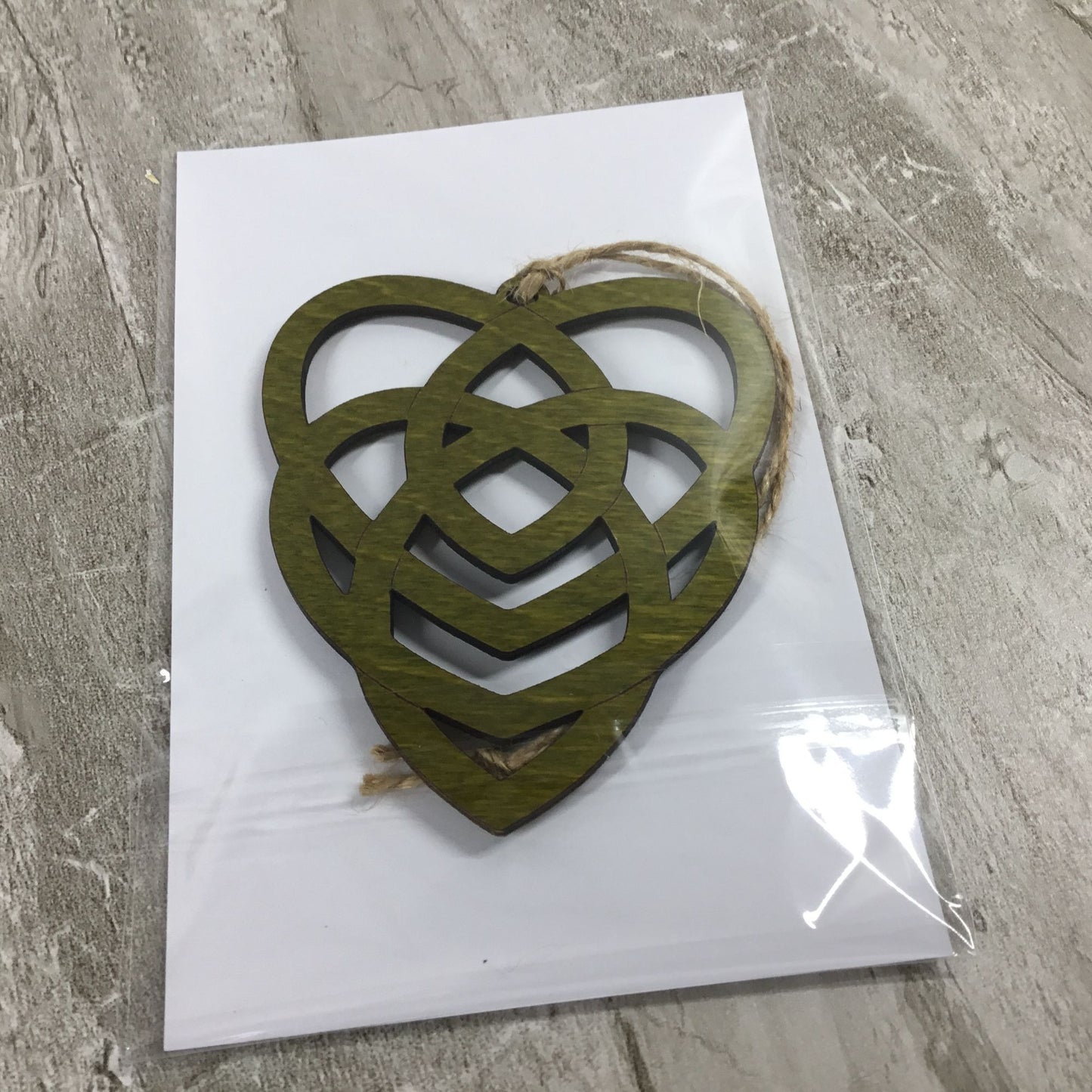 The Sister Celtic Knot Story Card Ornament