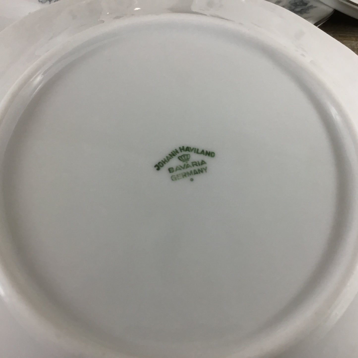 8 Johann Haviland BLUE GARLAND 6.25" Bread Plates/Dessert Plates Bavaria Germany