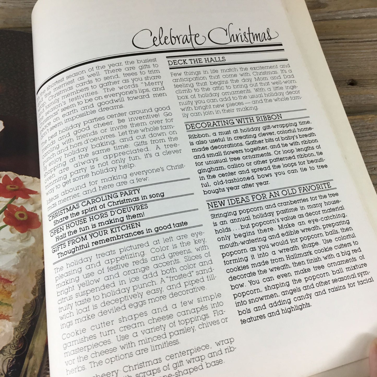 Celebrate The Four Seasons Cookbook Volume II Hallmark 1979 Vintage Recipes