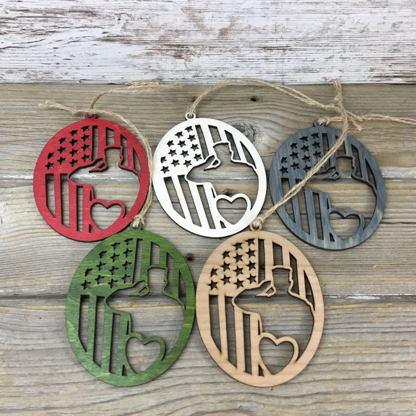 A Soldier’s Heart Story Card Ornament