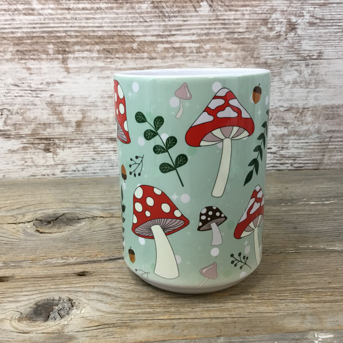 Cottagecore Mushroom Camping Mug – Revival Ink