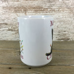 Black Cat Meowy Christmas Ceramic Coffee Mug