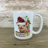Merry Pigmas Ceramic Coffee Mug
