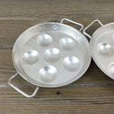 Set of 2 Vintage Aluminum Escargot Pans/Dishes Made in France