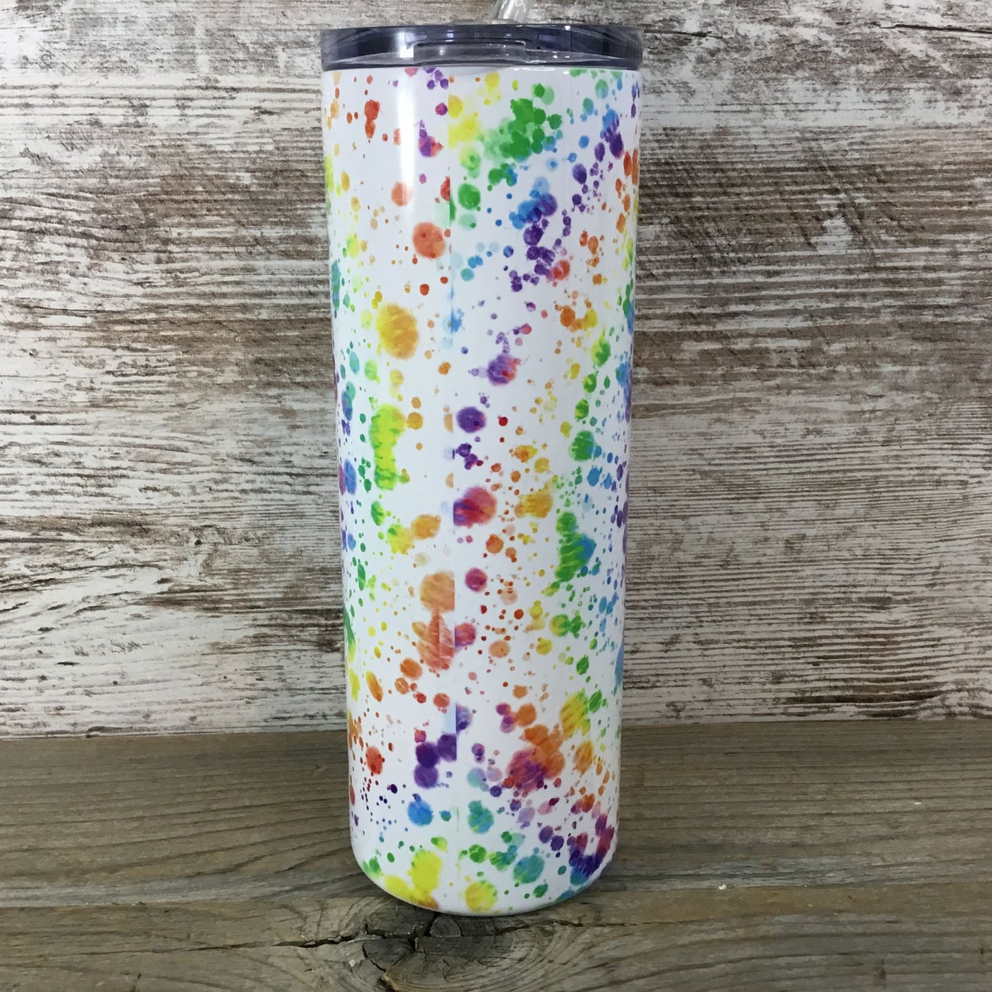 F*ck This Paint Splatter  20 oz Skinny Tumbler