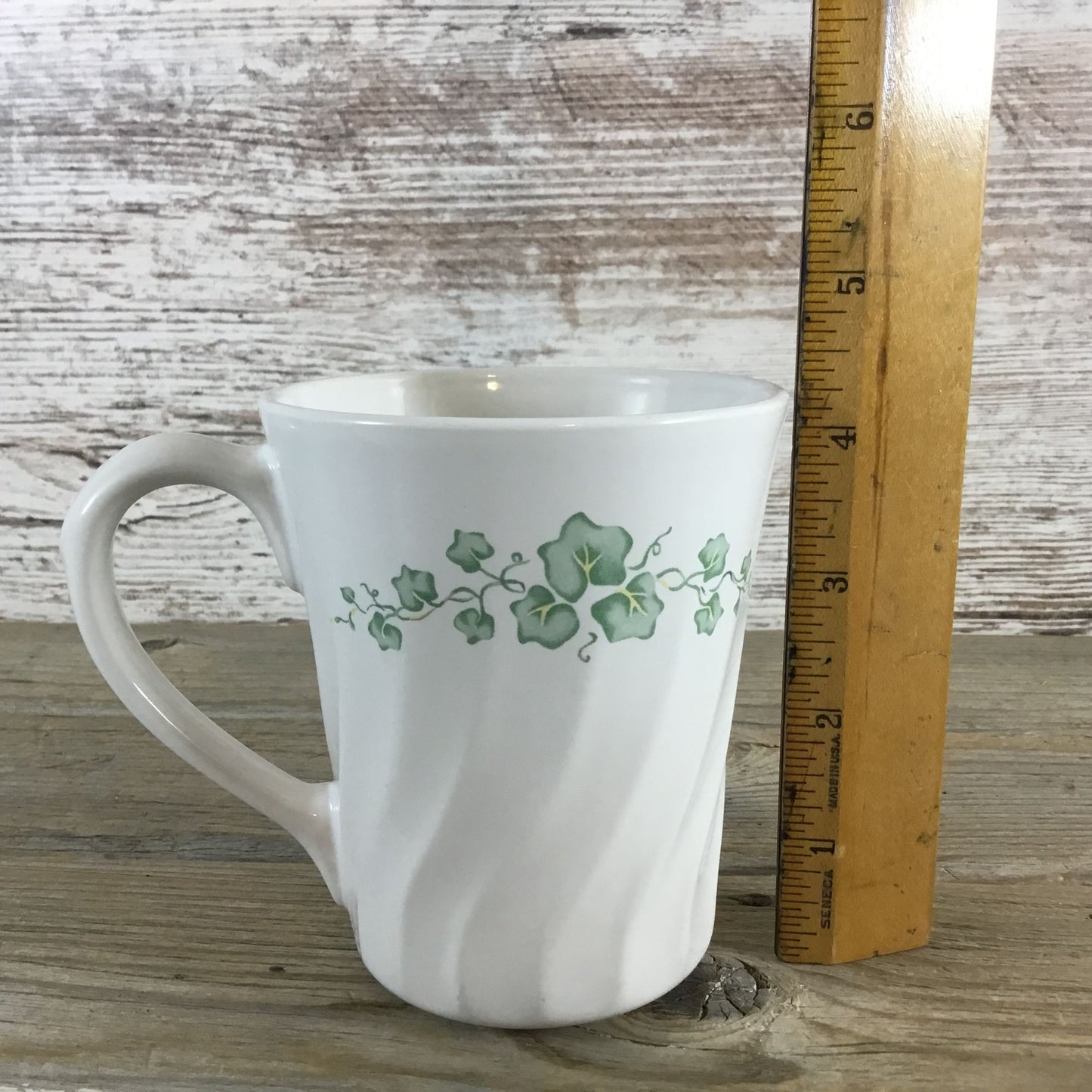 Corelle Coordinates Callaway Ivy 10 ounce Stoneware Coffee Cup 4.25" tall