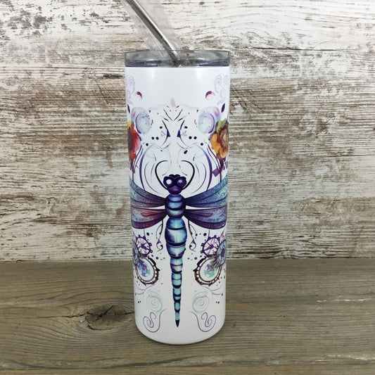 Dragon Fly 20 oz Skinny Tumbler