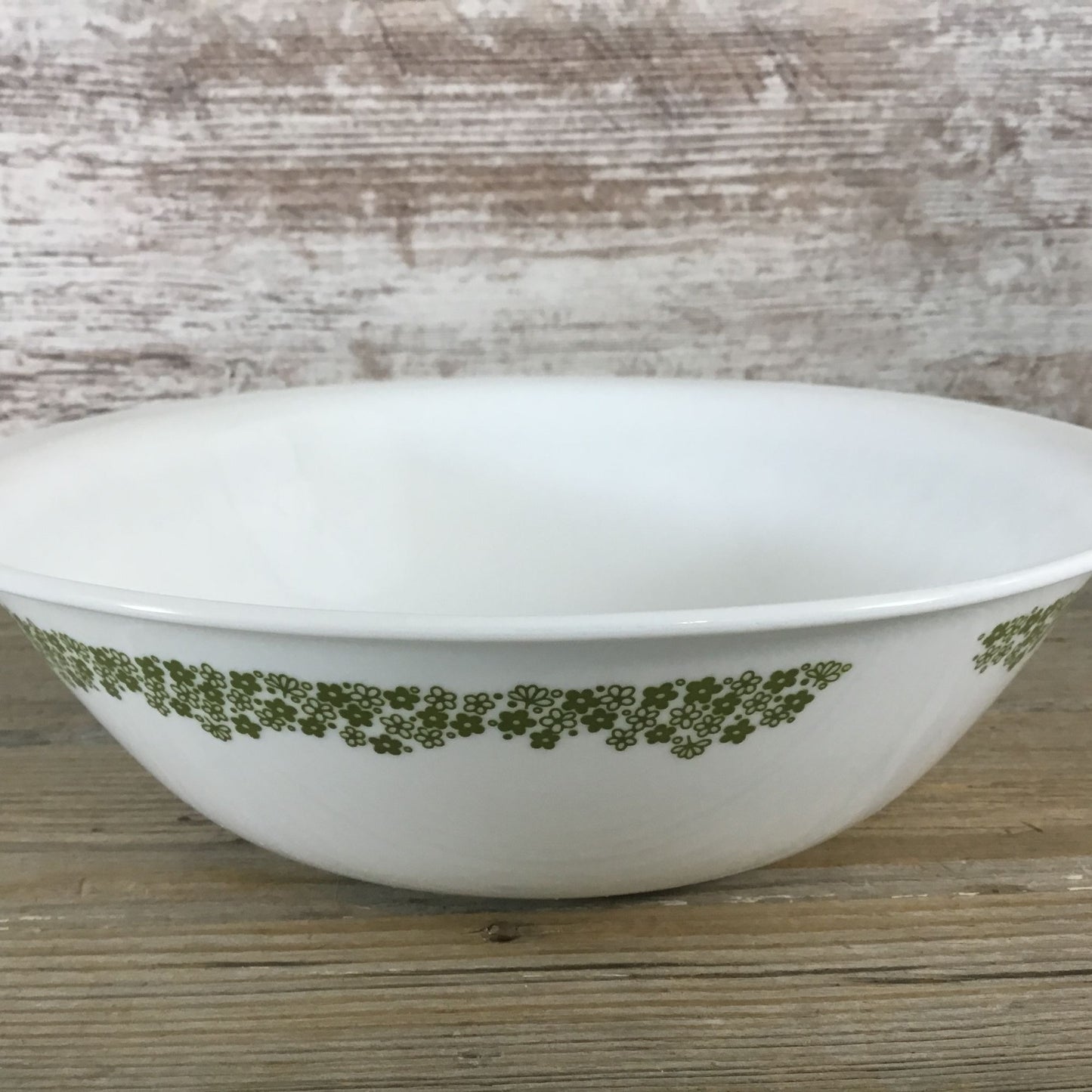 Corning Corelle Green Crazy Daisy Spring Blossom Serving Bowl 10 1/4"