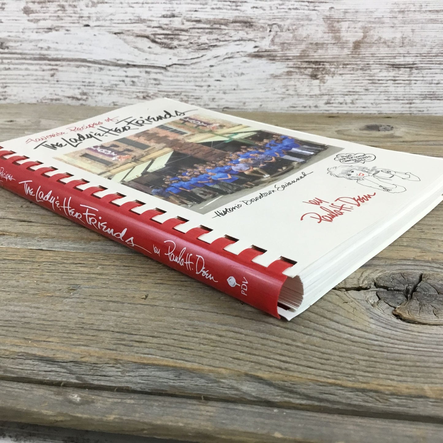 Favorite Recipes From The Lady & Her Friends Cookbook By Paula H Deen Spiral Bound