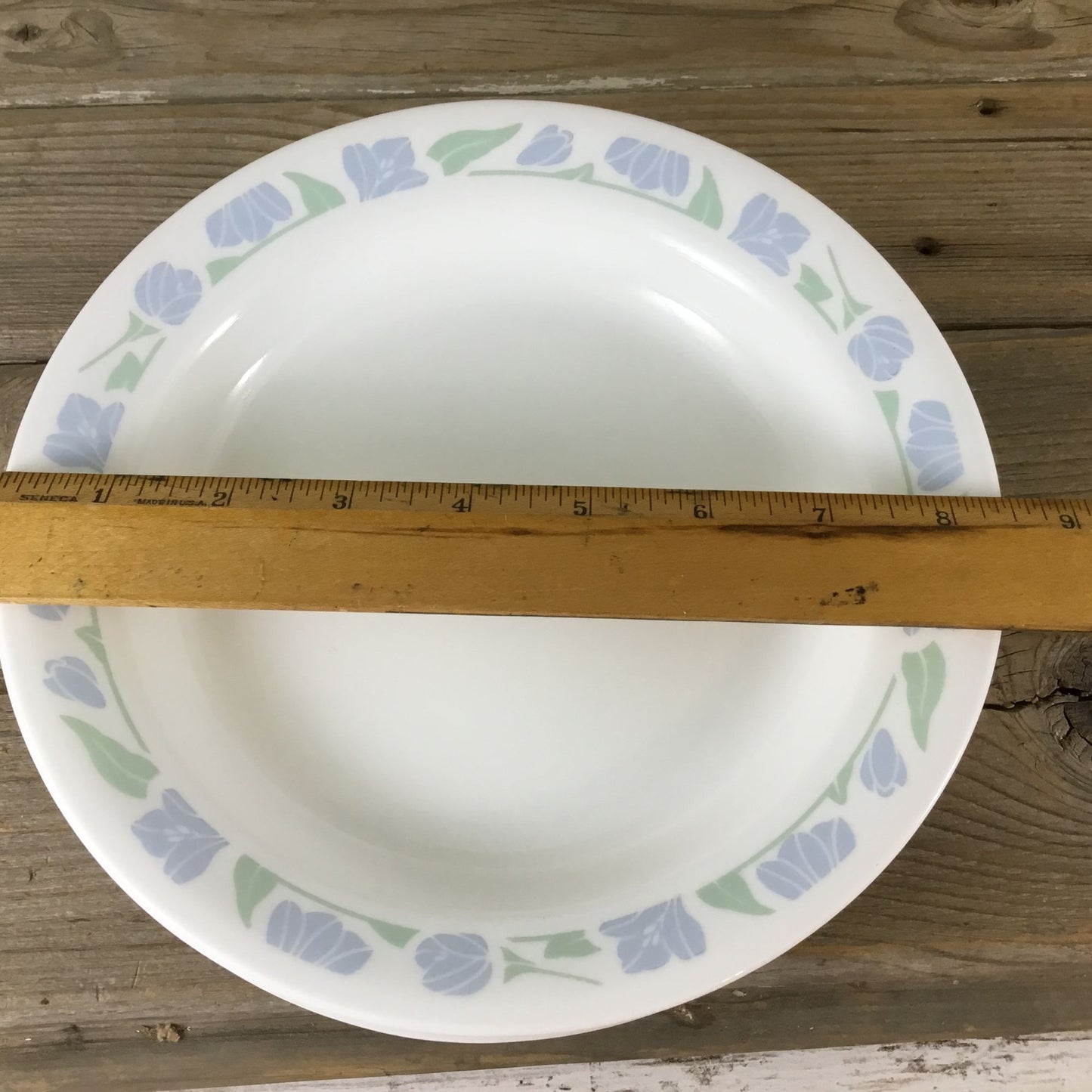 Corelle Friendship 15-Ounce Soup/Salad/Pasta Bowls 8 1/2" Floral Rim Set Of 7