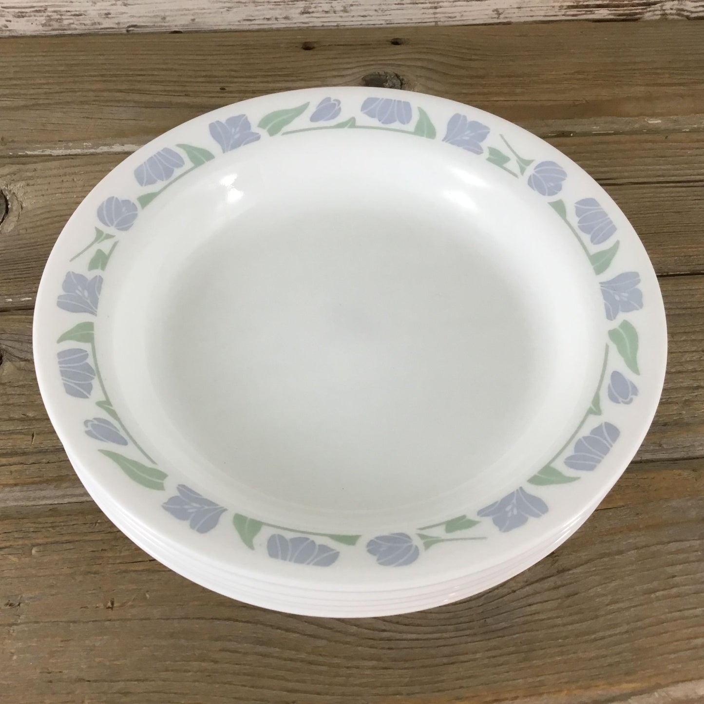 Corelle Friendship 15-Ounce Soup/Salad/Pasta Bowls 8 1/2" Floral Rim Set Of 7