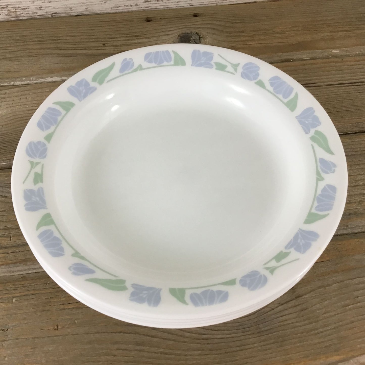 Corelle Friendship 15-Ounce Soup/Salad/Pasta Bowls 8 1/2" Floral Rim Set Of 7