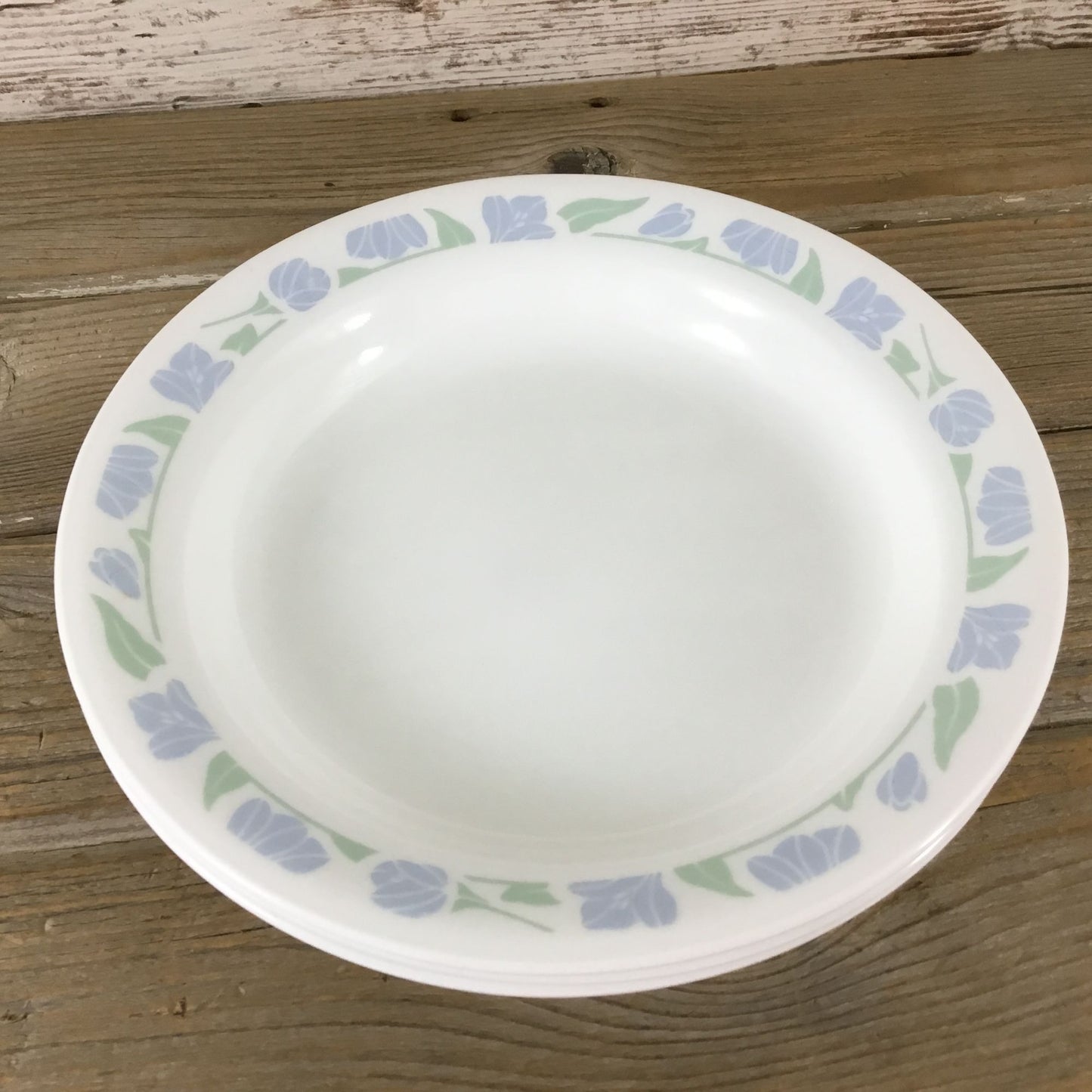 Corelle Friendship 15-Ounce Soup/Salad/Pasta Bowls 8 1/2" Floral Rim Set Of 7