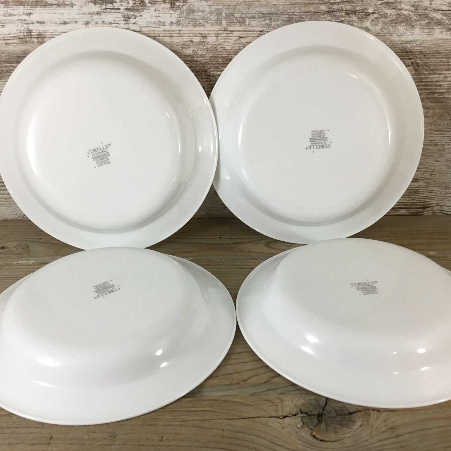 Corelle Friendship 15-Ounce Soup/Salad/Pasta Bowls 8 1/2" Floral Rim Set Of 7