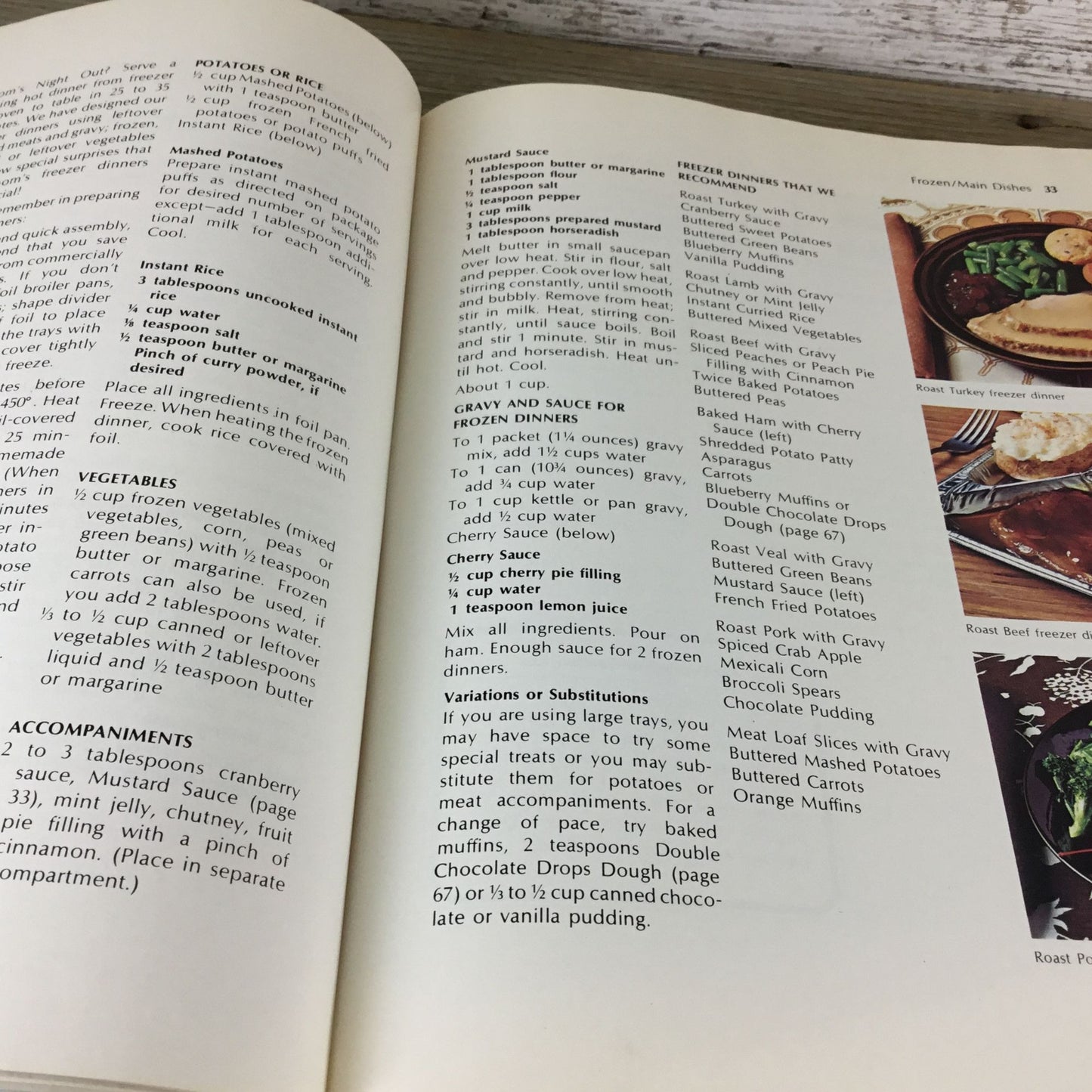 Betty Crockers Do-Ahead Cookbook First Printing 1972 Hardcover