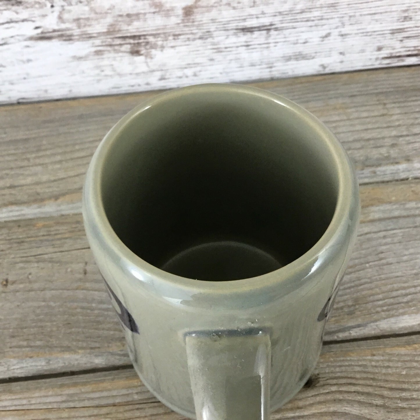 CommeMorative Stoneware Stein Hook N York 1867 Vintage 4.5" Made in Japan