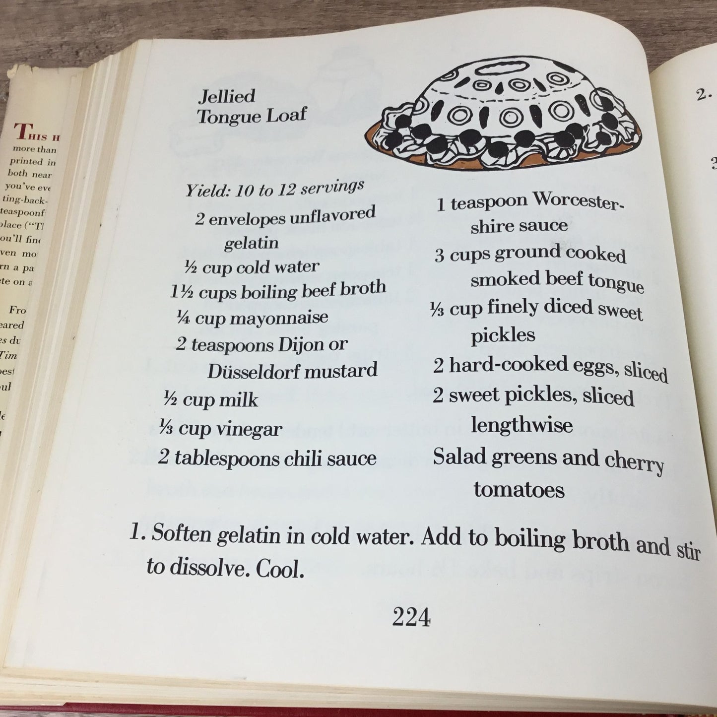 The New York Times Large Type Cookbook By Jean Hewitt Hardcover 1968