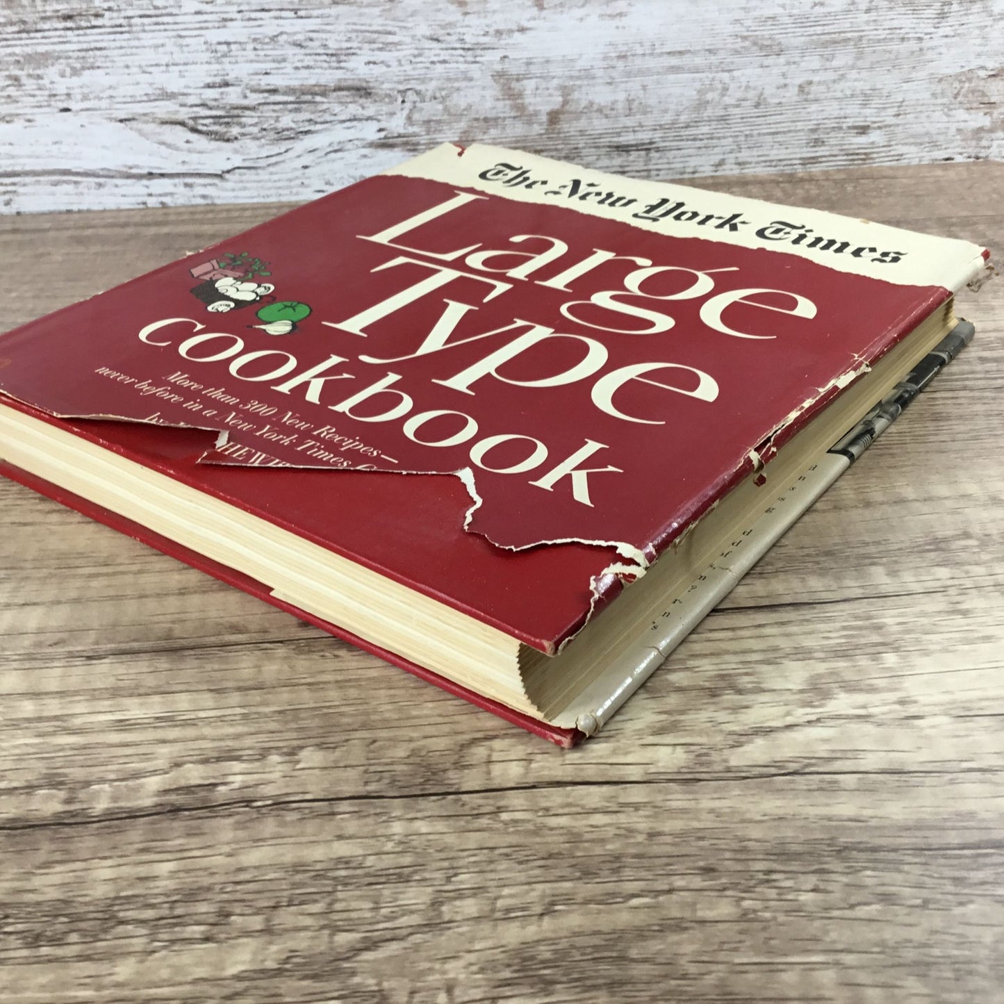 The New York Times Large Type Cookbook By Jean Hewitt Hardcover 1968