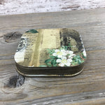 Vintage Paper and Florals Hardboard Coasters - 4" x 4" Set of 6