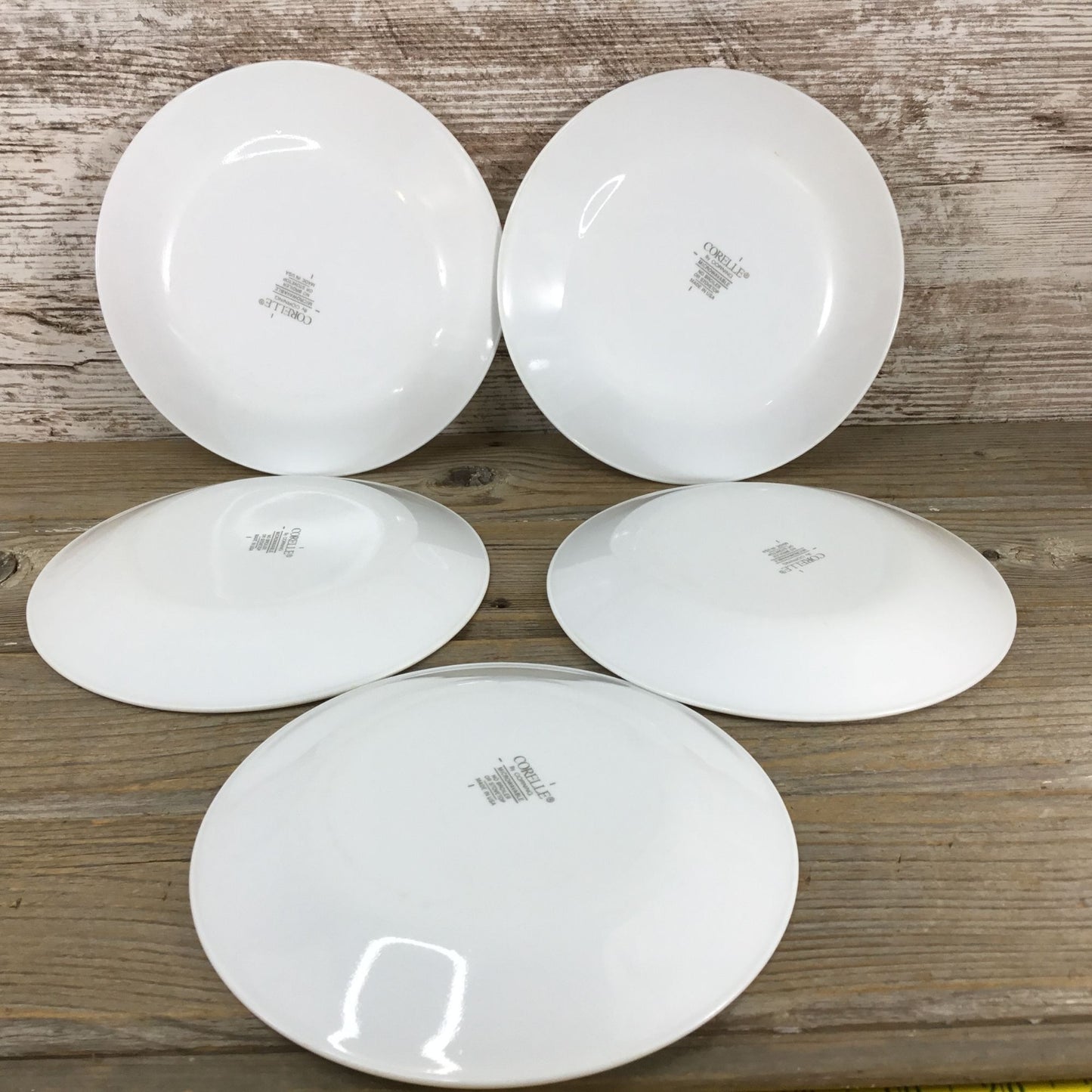 Set Of 5 Corelle Friendship 6 3/4" Bread/Dessert Plates Floral Pastel Pattern