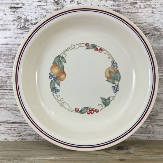 Corelle Abundance Pie Dinner/Pasta Plate With Fruit Garland Design 10.25"