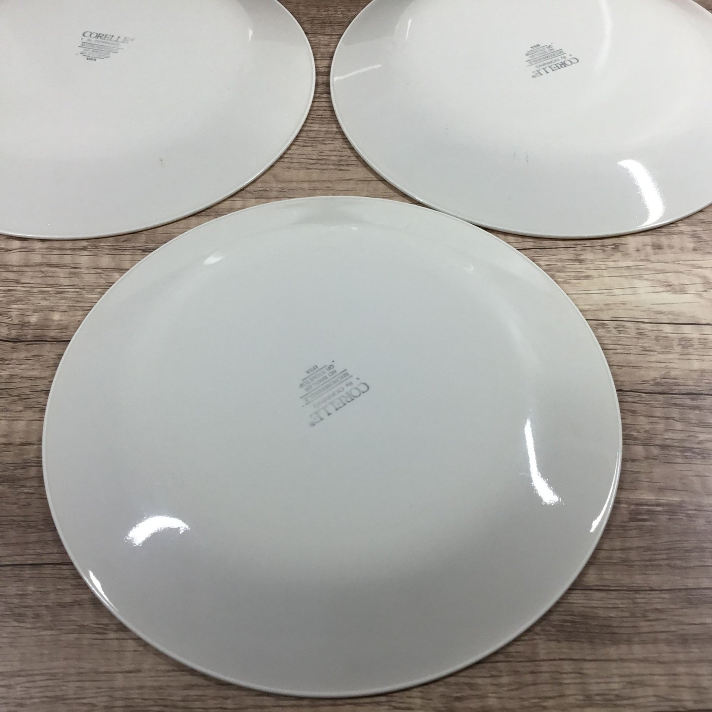 Set of 5 Corelle First Of Spring 10 1/4" Dinner Plates Floral Blue White Beige