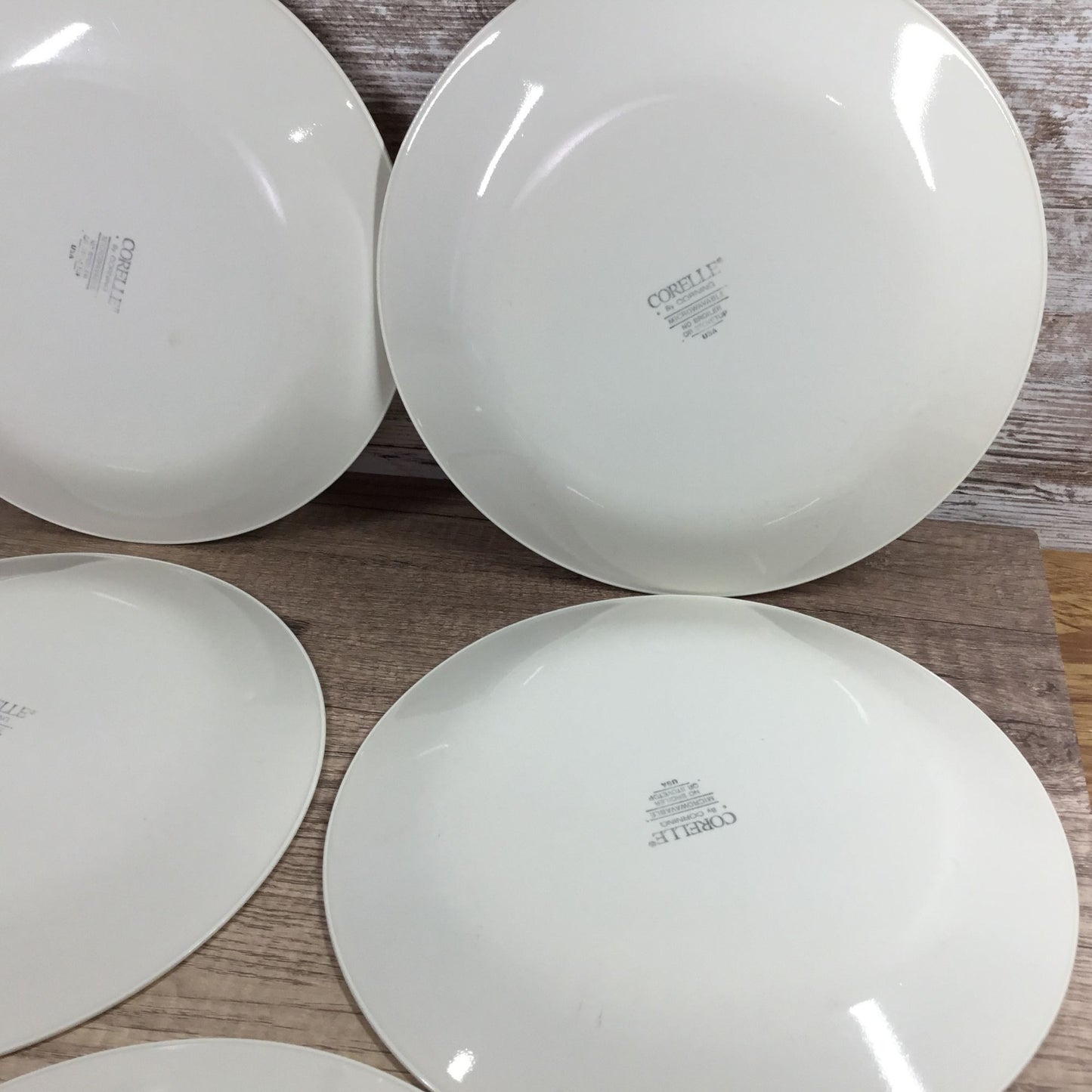 Set of 5 Corelle First Of Spring 10 1/4" Dinner Plates Floral Blue White Beige