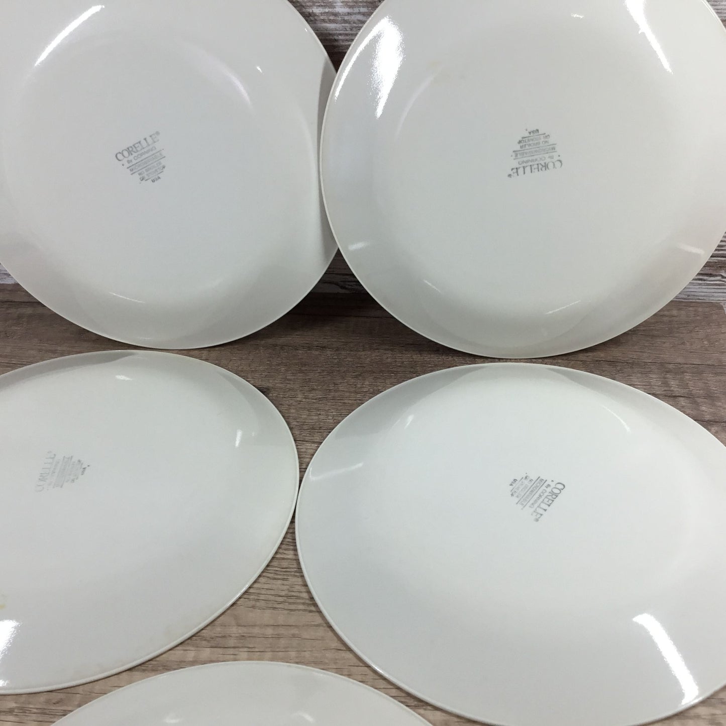 Set of 5 Corelle First Of Spring 10 1/4" Dinner Plates Floral Blue White Beige