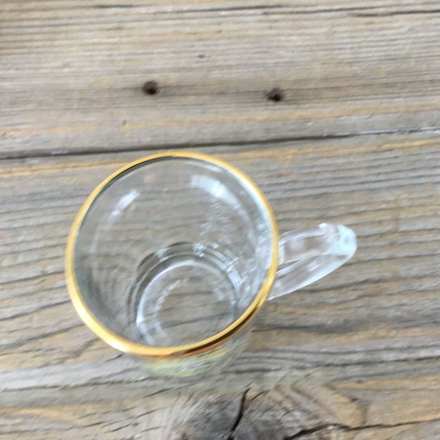 Russ Unicorn Glass Mug With 22K Gold Trim "Believe In The Magic Of Your Dreams"