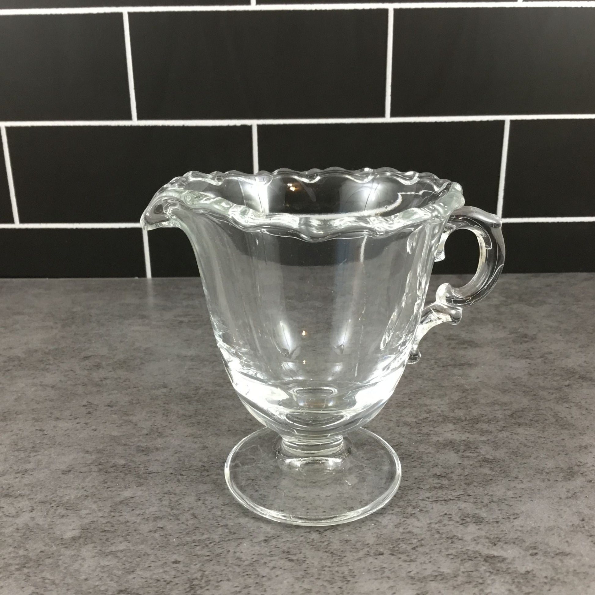 Fostoria Century Creamer Elegant Clear Glass