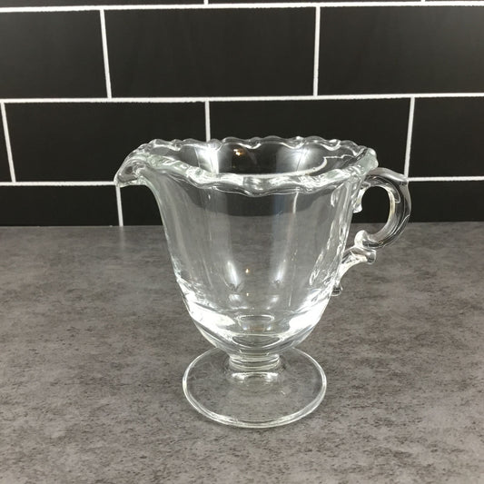 Fostoria Century Creamer Elegant Clear Glass