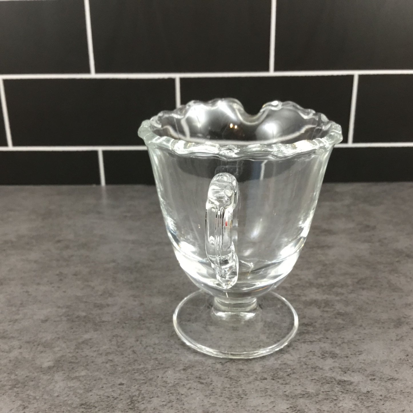 Vintage Fostoria Century Creamer Elegant Clear Glass 1950s