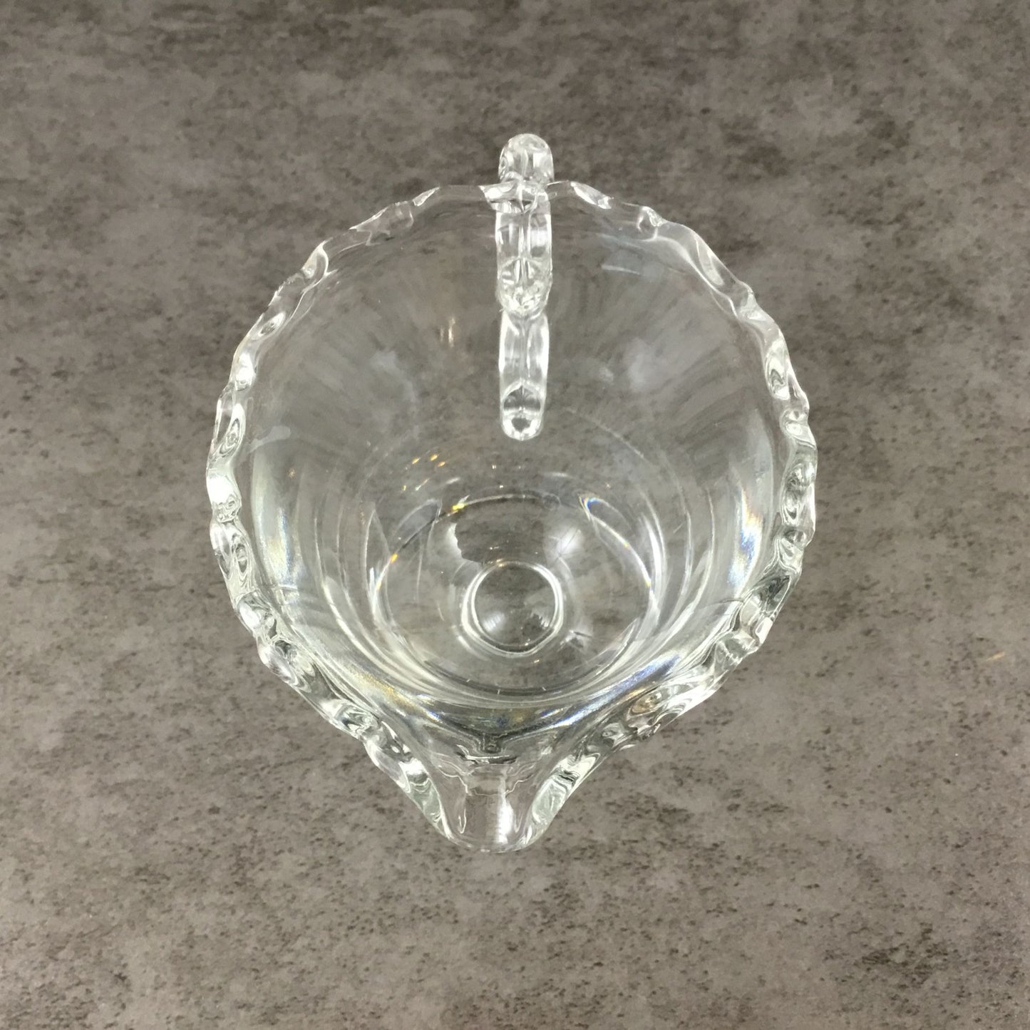 Vintage Fostoria Century Creamer Elegant Clear Glass 1950s