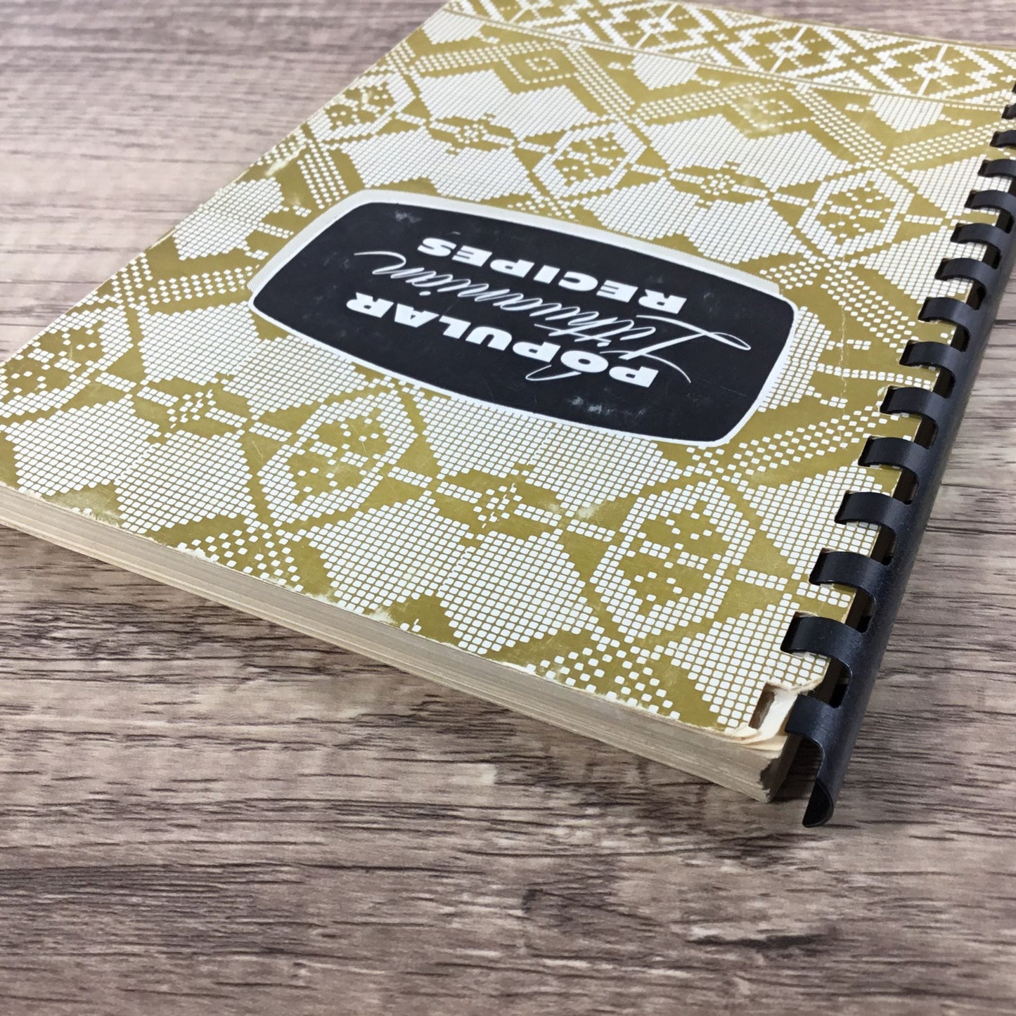 Popular Lithuanian Recipes Cookbook 1967 Josephine J. Dauzvardis Spiral Bound