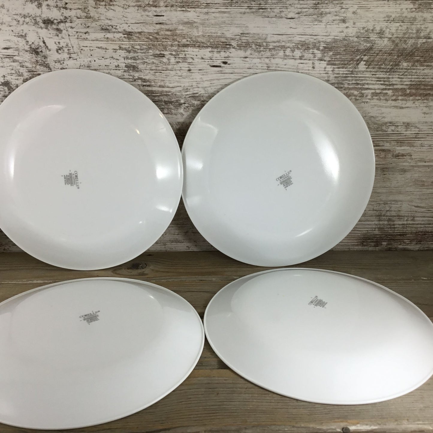 Set Of 6 Corelle Friendship Dinner Plates 10 1/4" Floral Pastel Pattern