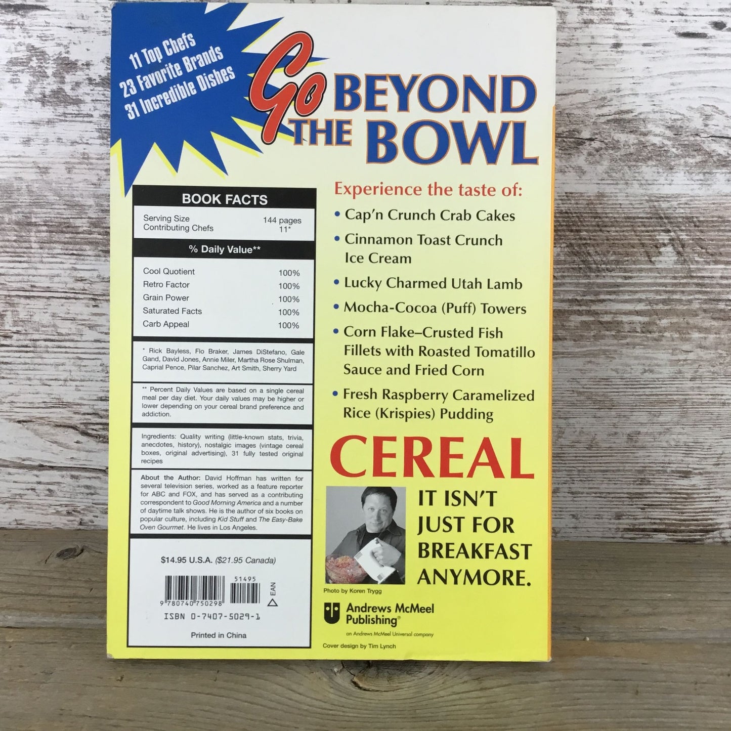 The Breakfast Cereal Gourmet By David Hoffman Cookbook 2005 Hardcover