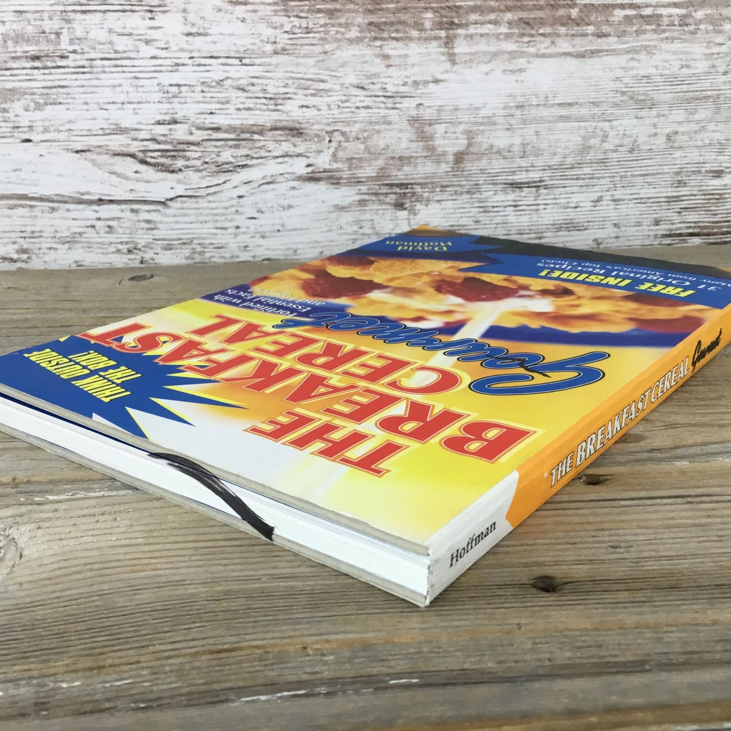 The Breakfast Cereal Gourmet By David Hoffman Cookbook 2005 Hardcover