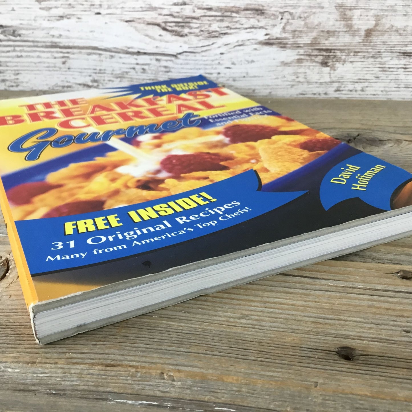 The Breakfast Cereal Gourmet By David Hoffman Cookbook 2005 Hardcover
