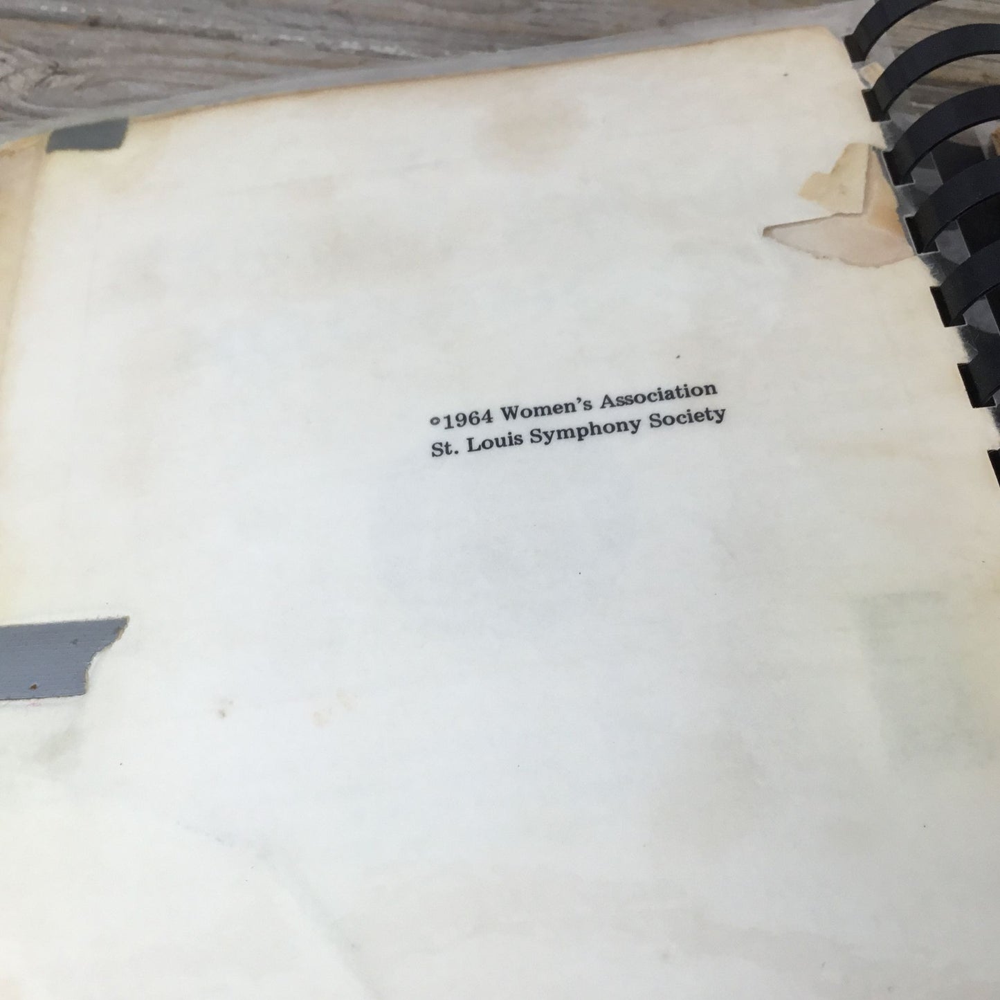 Vintage 1964 The Saint Louis Cookbook Bicentennial Issue Spiral Bound