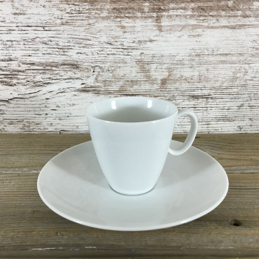 Raymond Loewy Continental China White 1 Cup & 1 Saucer Set Germany 