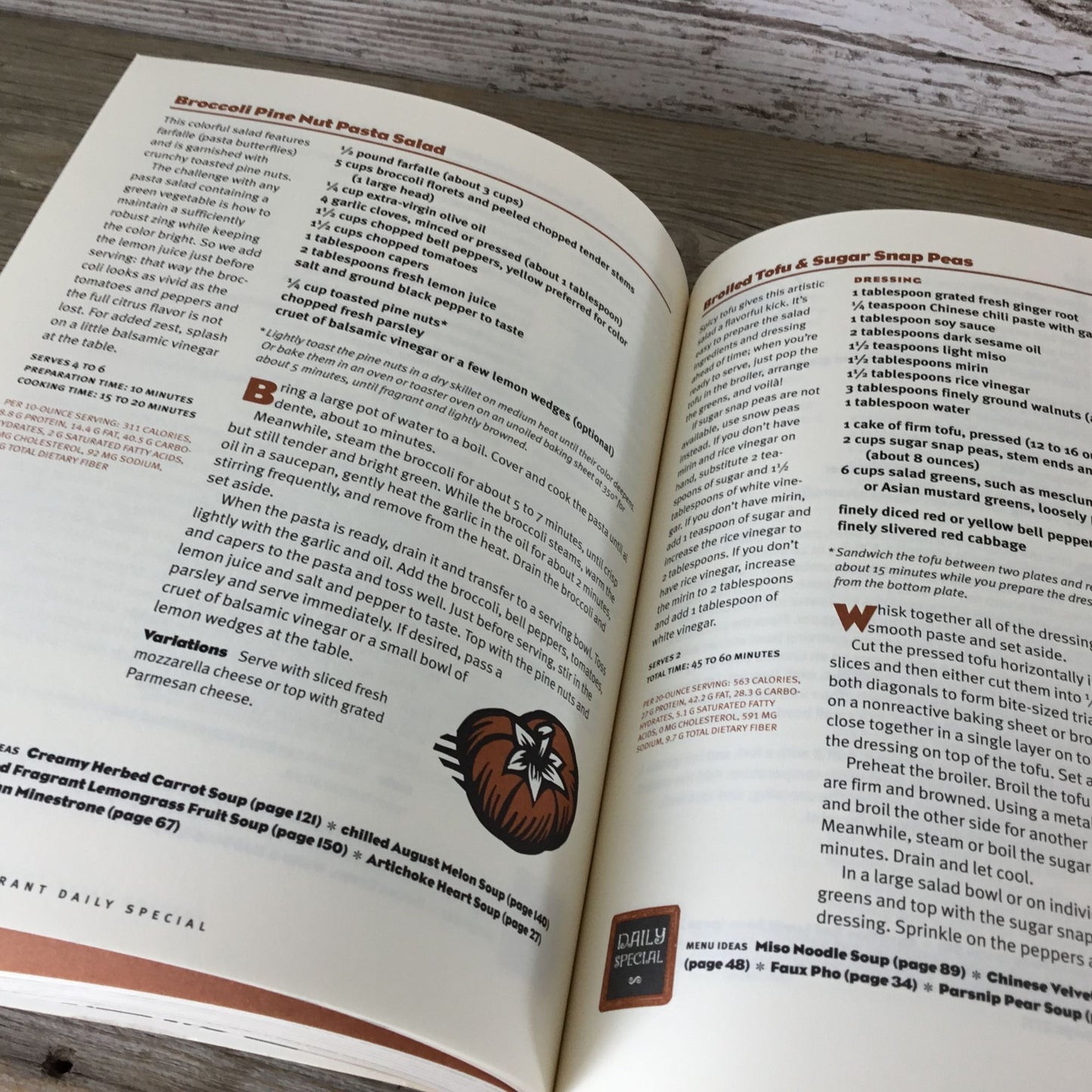 Moosewood Restaurant Daily Special Cookbook 1999 First Edition