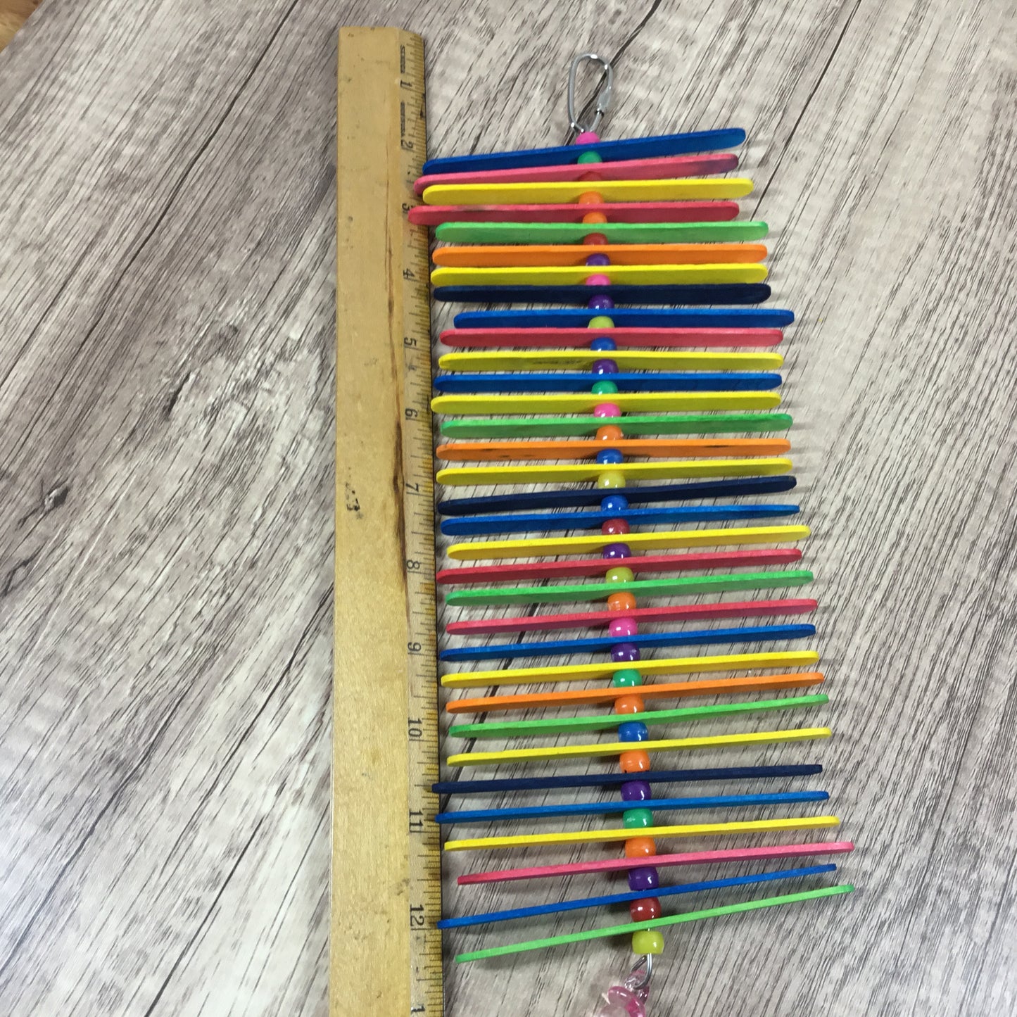 Stack of Sticks Small Wood Bird Toy