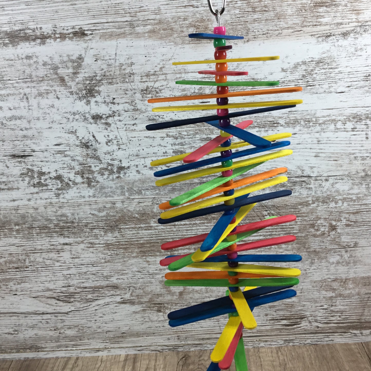 Stack of Sticks Small Wood Bird Toy