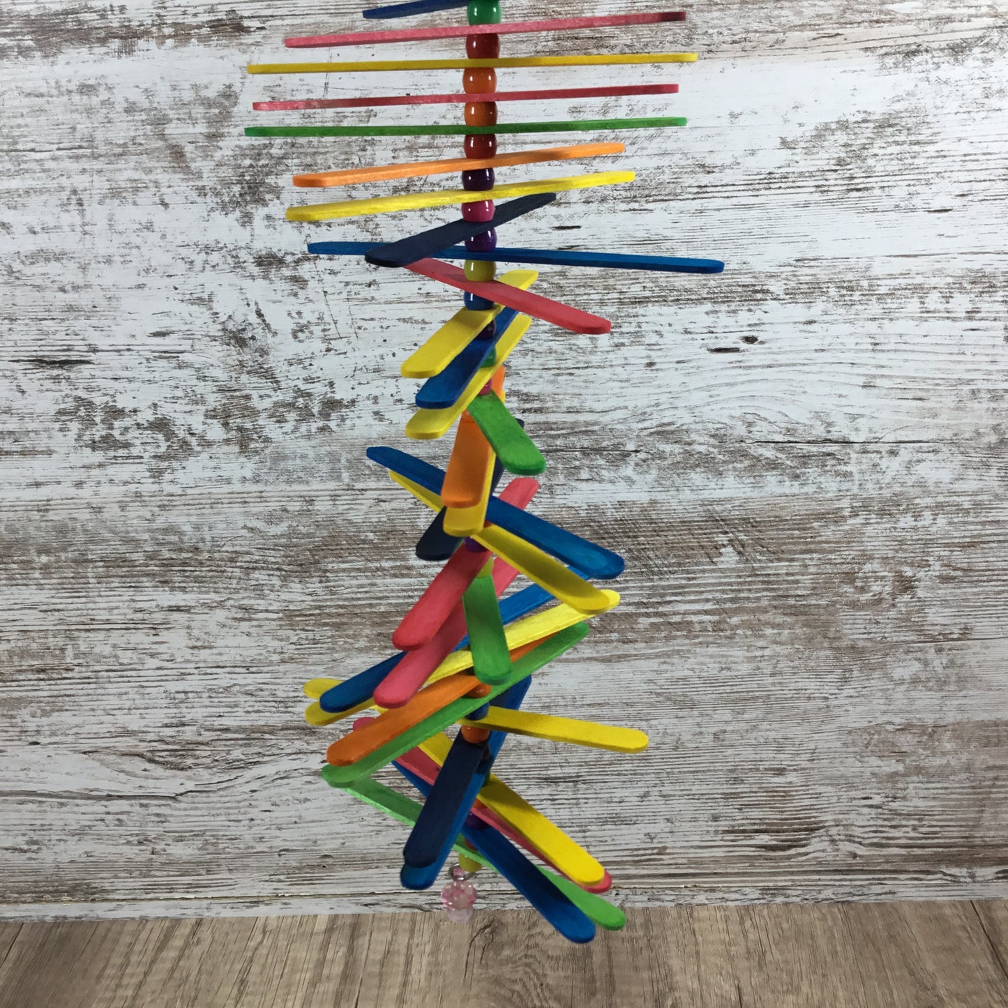 Stack of Sticks Small Wood Bird Toy