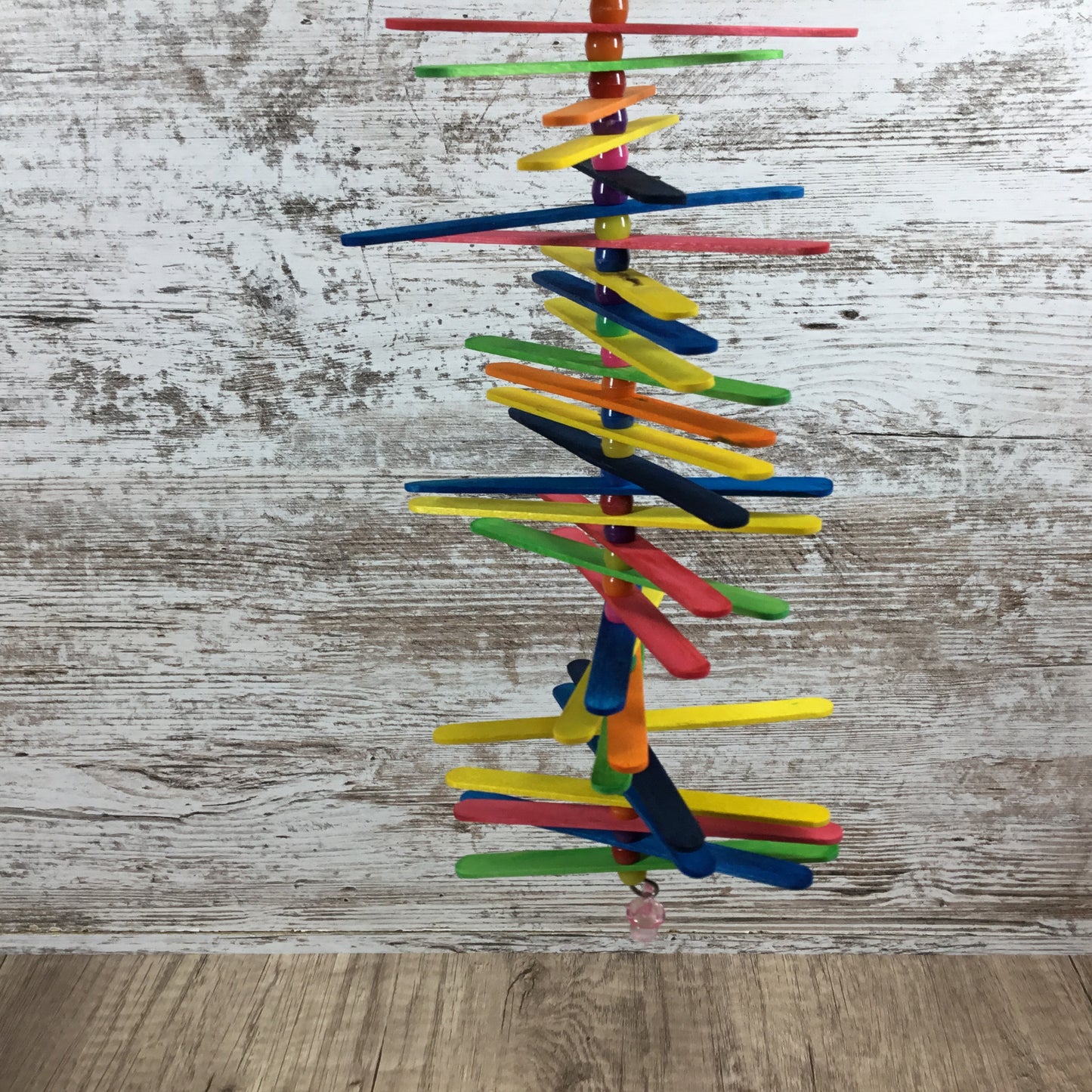 Stack of Sticks Small Wood Bird Toy