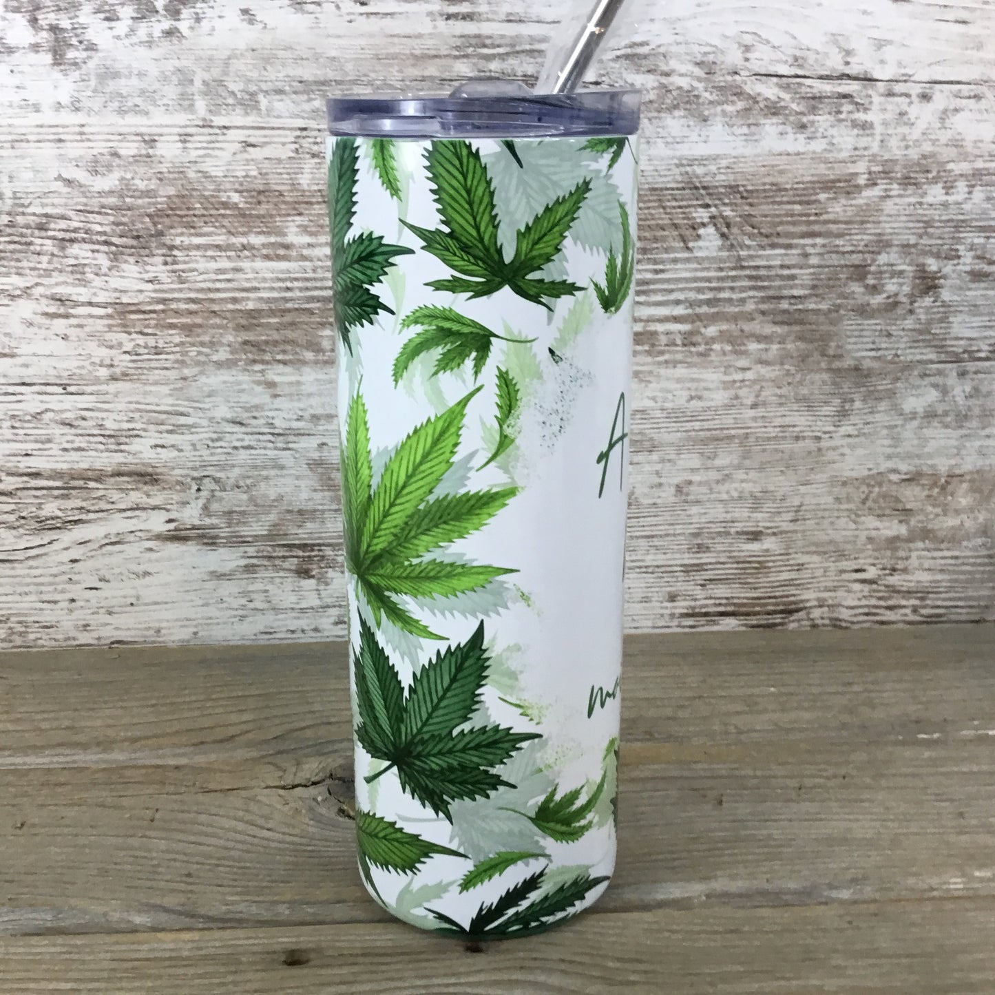 A little High Maintenance Marijuana Gnome Tumbler