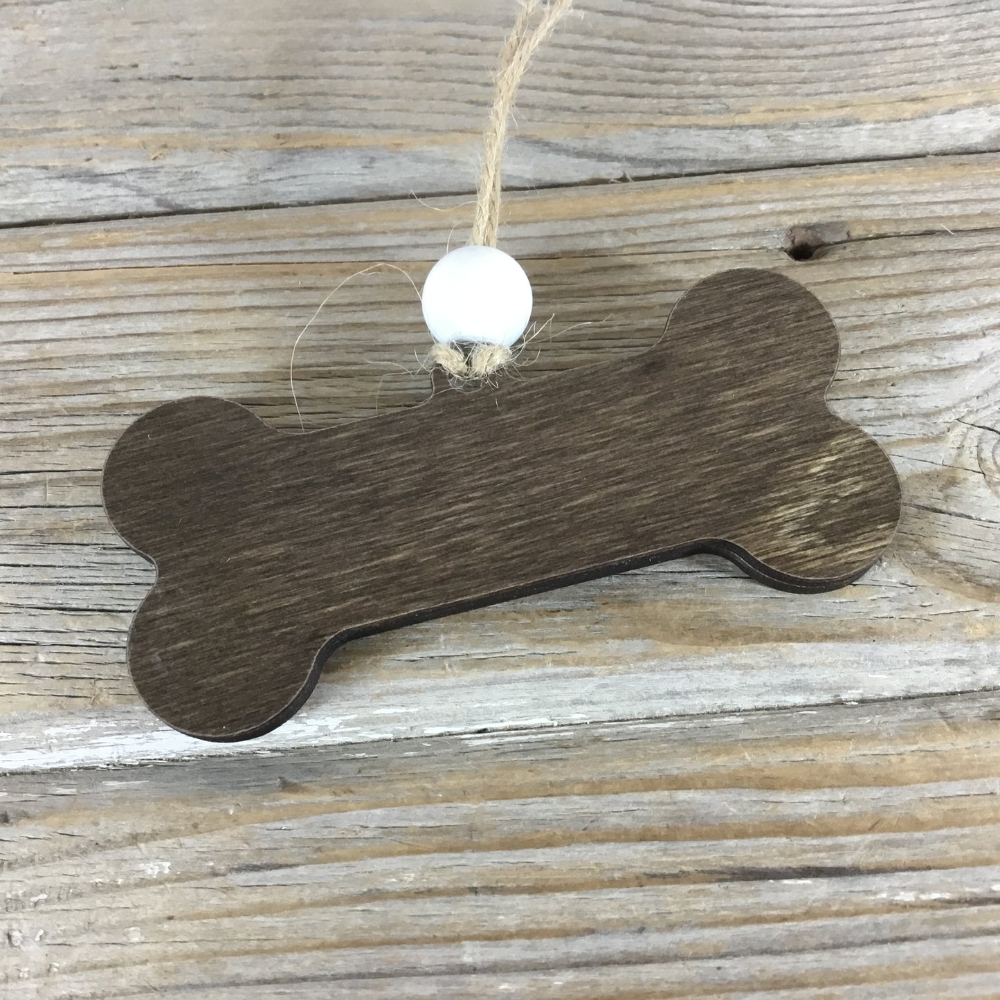 Personalized Name Dog Bone Ornament – Custom Pet Keepsake