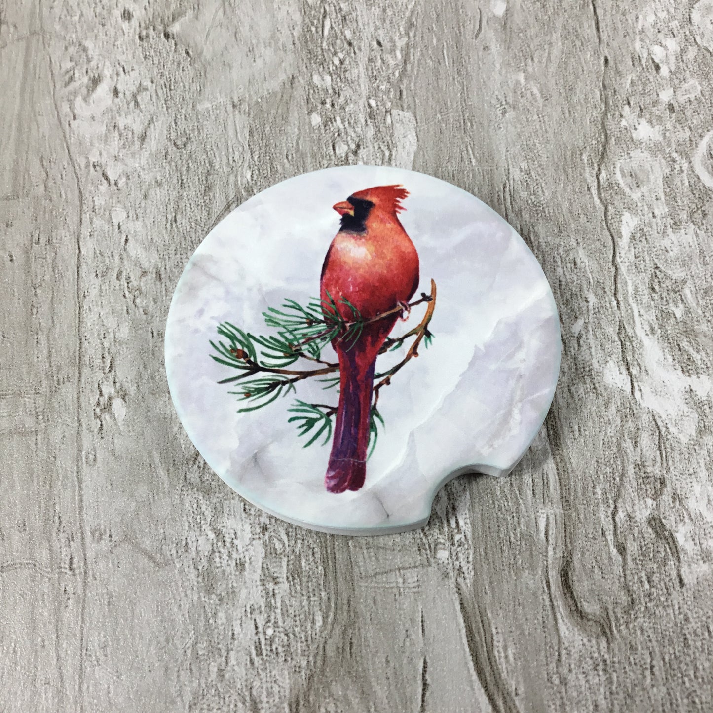 Cardinal Car Coasters Set of 2