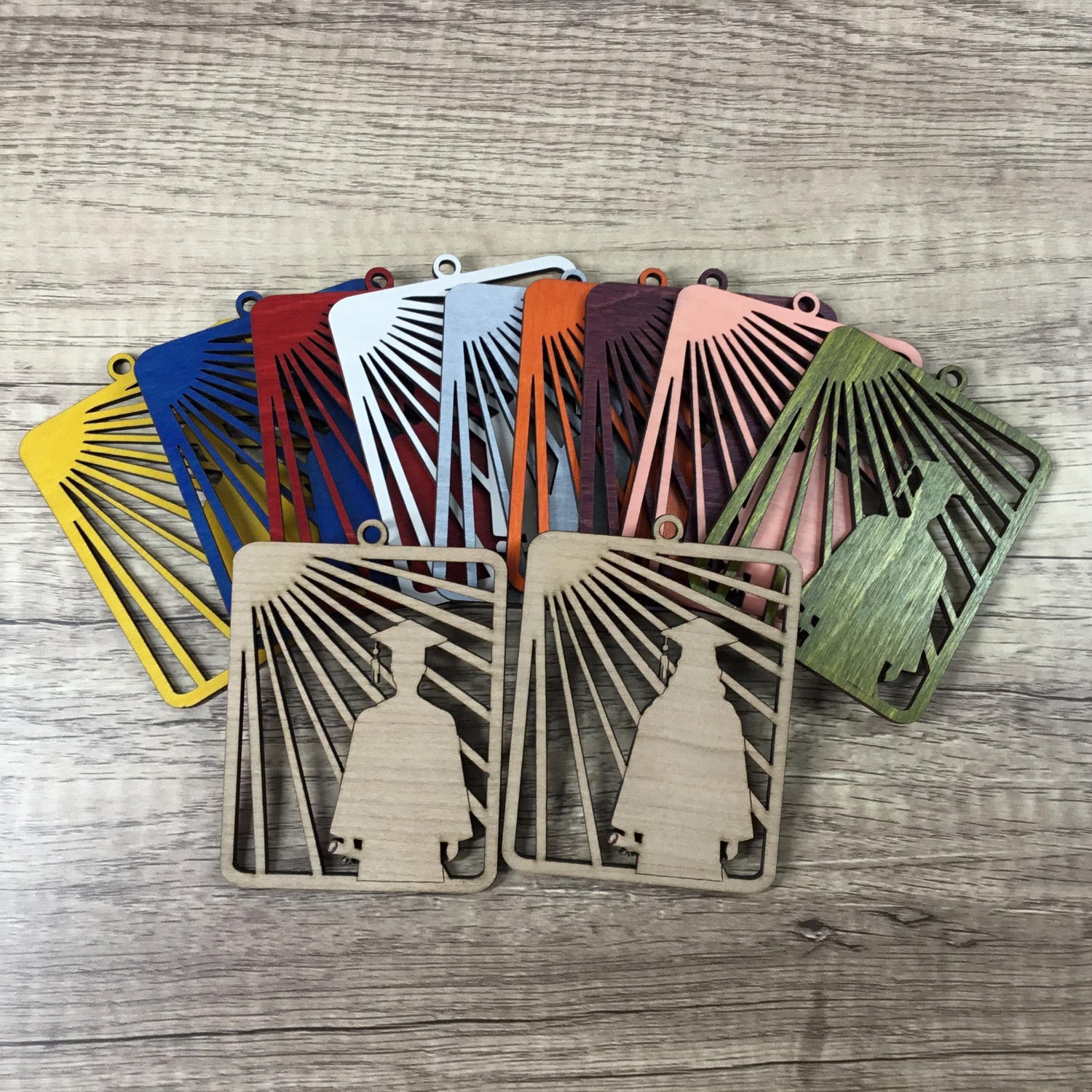 Graduation Story Card Ornament in all colors available 
