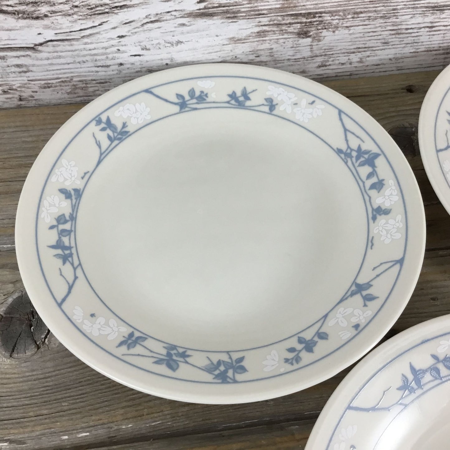 Set Of 3 Corelle First Of Spring Bread/Salad Plates 6.75" Beige/Sandstone & Blue